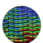 Micron Text Hologram